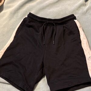 Jordan Black shorts with white side accents